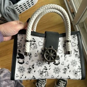 Loungefly Disney Steamboat Willie Music Cruise Bag